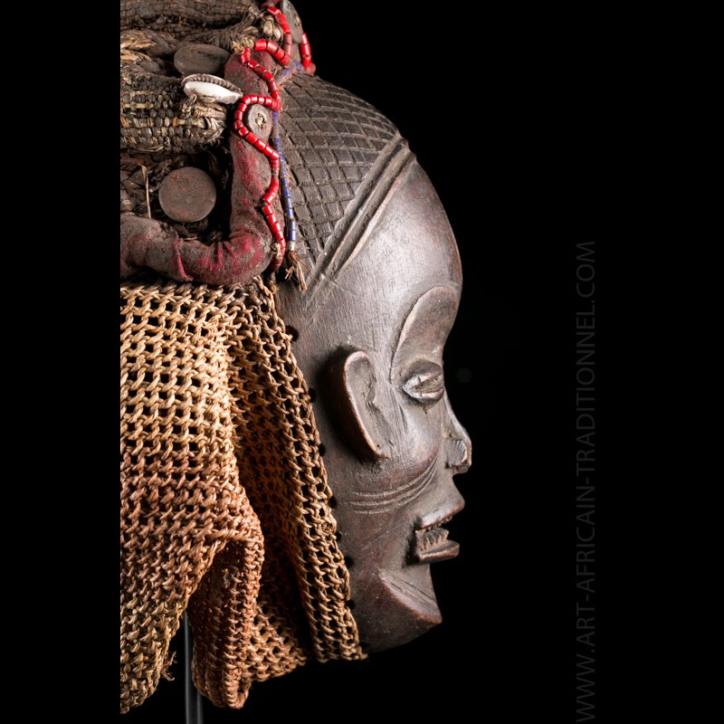 Mwana Pwo Chokwe Mask Authentic African Tribal Art Gallery