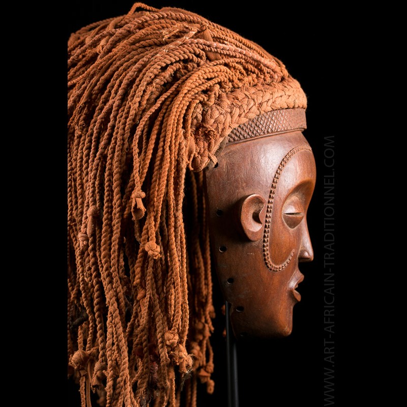 Chokwe Mwana Pwo african mask Authentic African Tribal Art Gallery