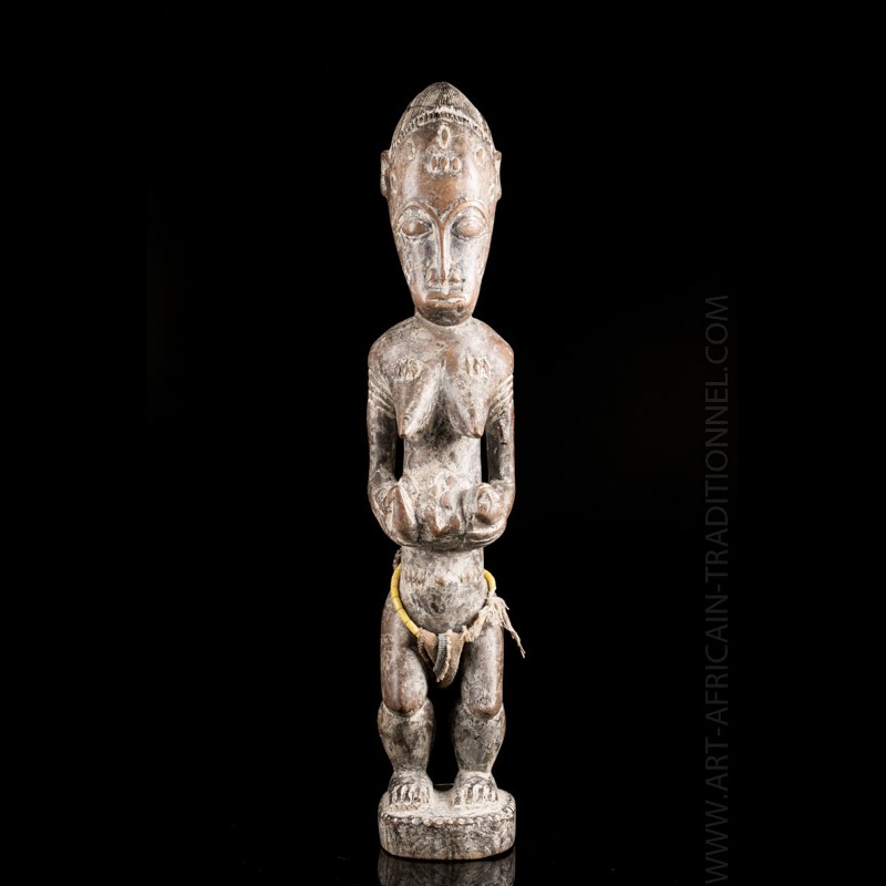 African Maternity figure, Baule from Ivory Coast