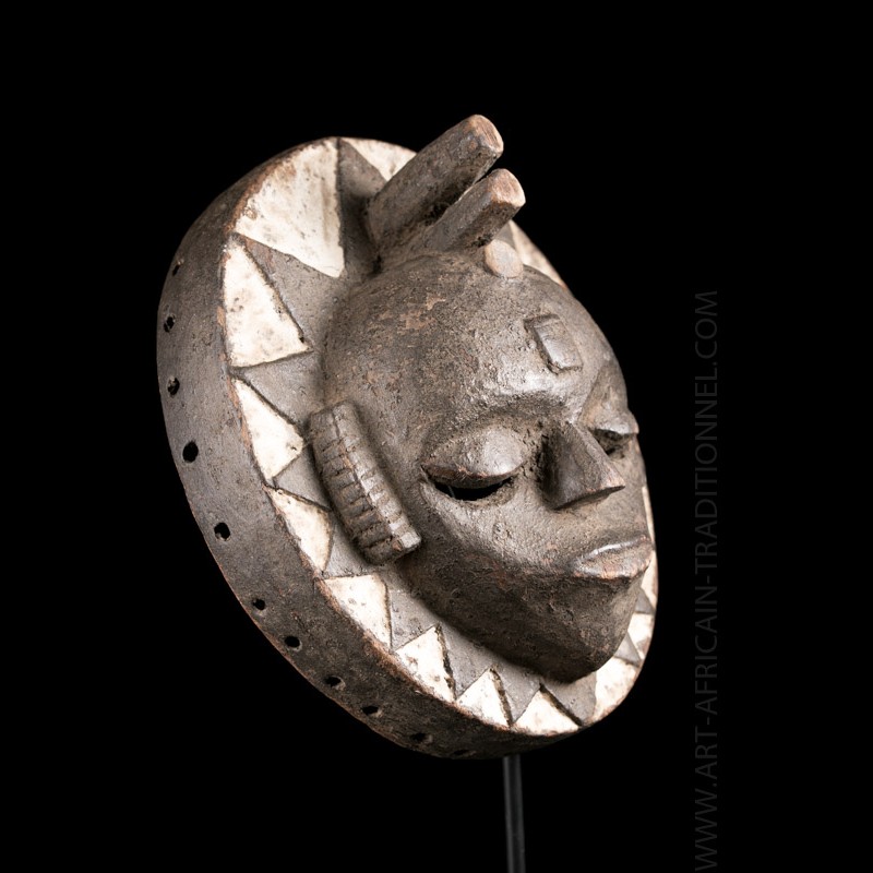 Facial Mask Ekpo Eket Authentic African Tribal Art Gallery