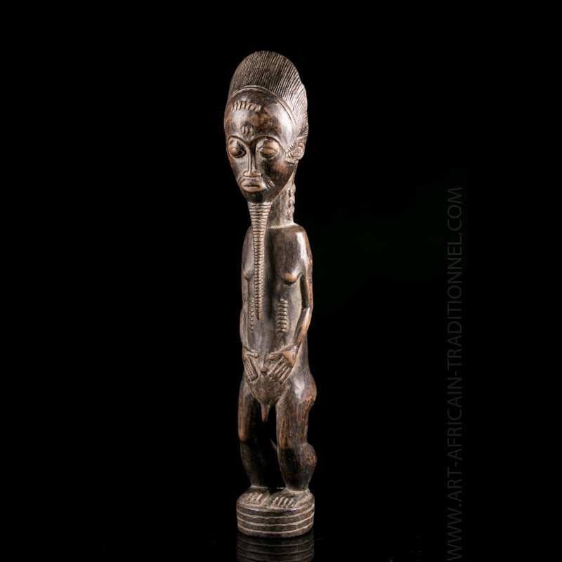 Statue Asie Usu Baoulé Galerie Art Africain