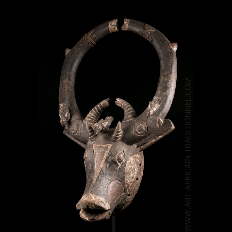 Bwa Mossi buffalo mask - Authentic African Tribal Art Gallery