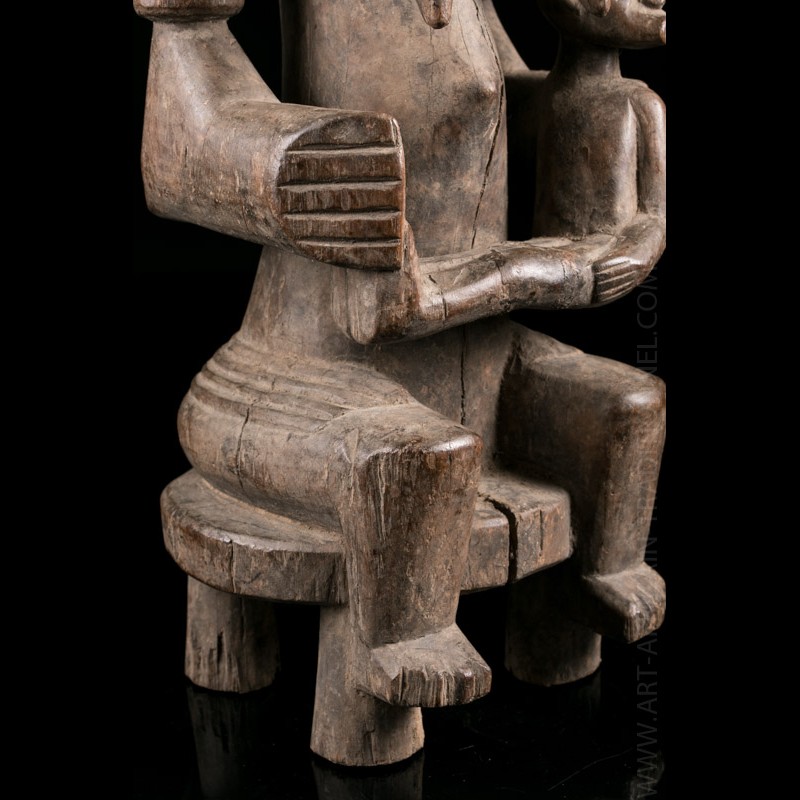 senufo maternity figure