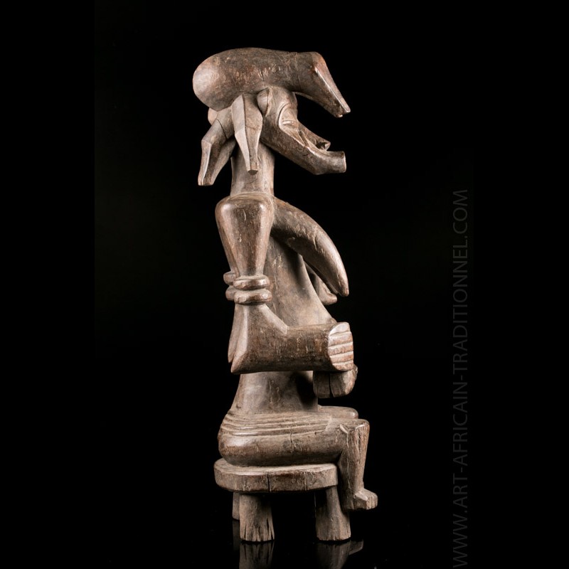 senufo maternity figure