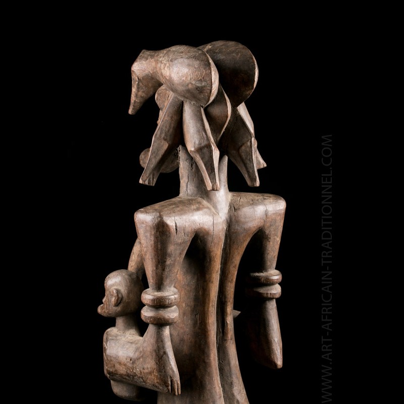 senufo maternity figure