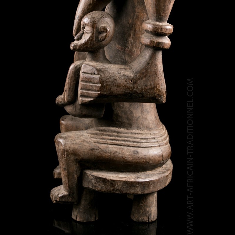 senufo maternity figure