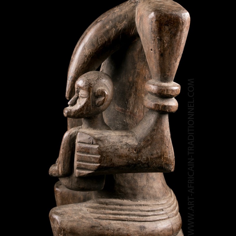 senufo maternity figure