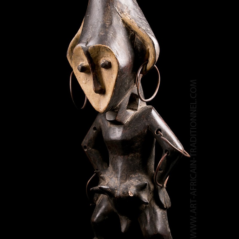 Zande doll of the Mani Authentic African Tribal Art Gallery