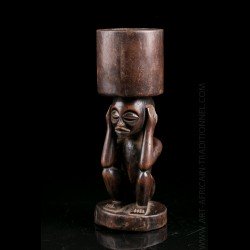 Chokwe tobacco jar
