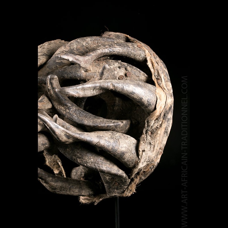 Masque Bété Glé (5886) - Masque africain Bété - Art africain