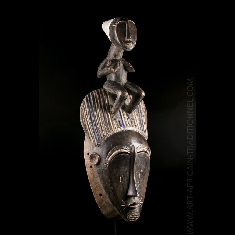 Masque Koulango Bouna Galerie Art Africain