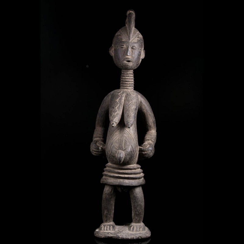 Female figure - Igala - Nigeria - primitive african art