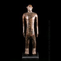 Statue africaine de dignitaire Senoufo art africain d'Afrique de l'ouest