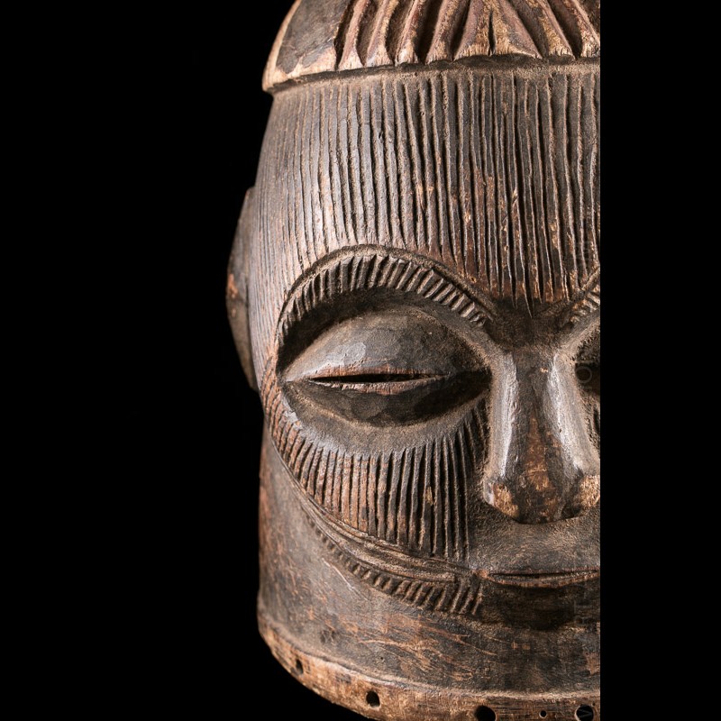 Igala Elu helmet mask Nigeria - Auctions African Art Gallery