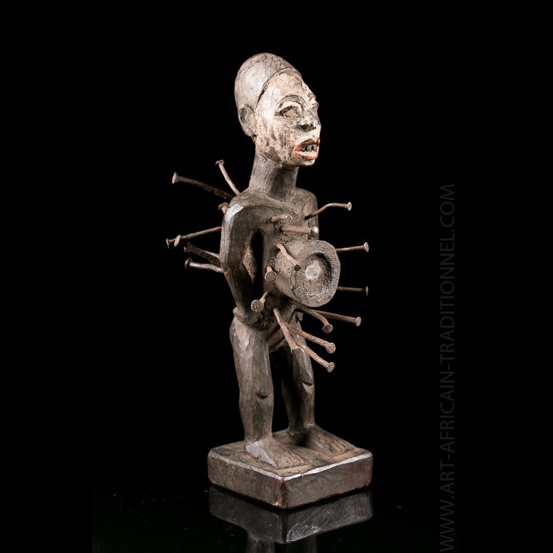 Vintage Kongo Peoples Power Figure Nkisi Nkondi | Garmentory