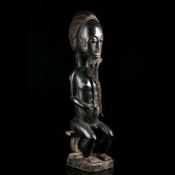 Statue africaine Asie Usu -...