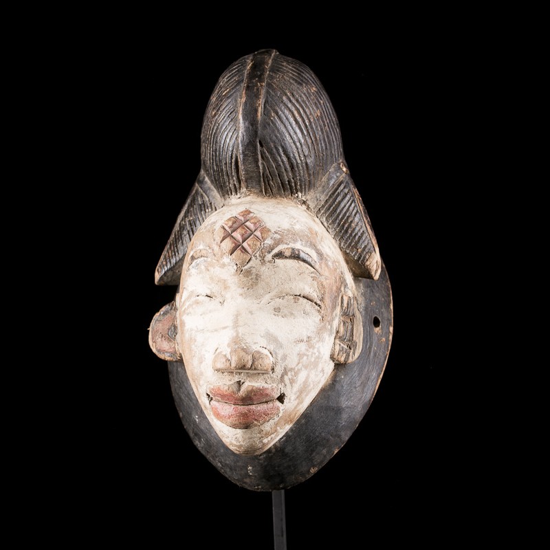Masque Punu art africain du Gabon