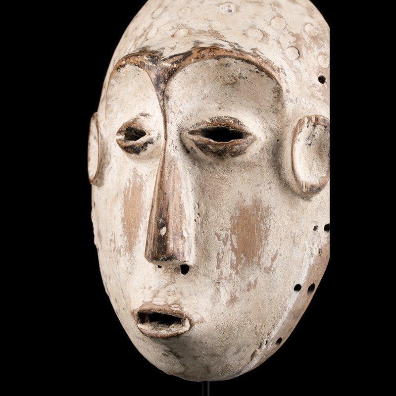 Lega Muminia mask Bwami Congo African Art Gallery