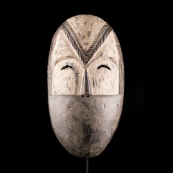 Authentique masque Mbole du Congo