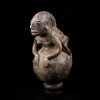 Anthropomorphic terracotta jar - Mangbetu - D. R. Congo