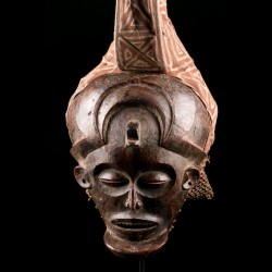 Ancien masque africain Tchokwe