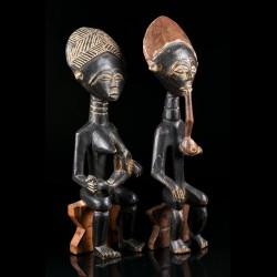 Akuaba couple - Ashanti - Ghana