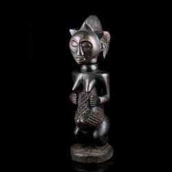 Luba female figure