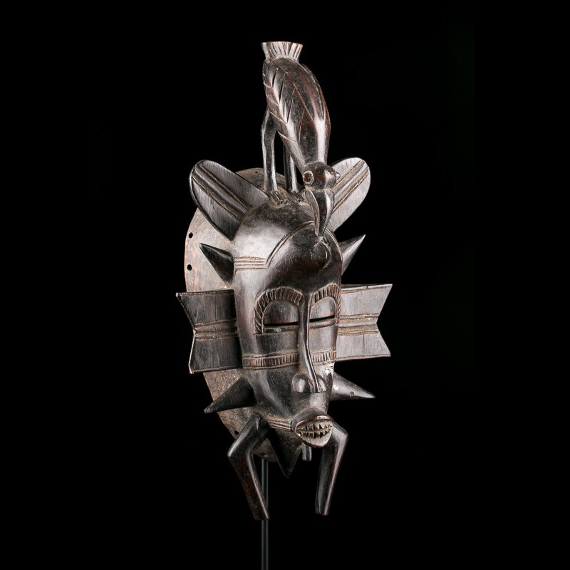 Authentic African Senufo mask from West Africa. Authentic African Senufo mask from West Africa.