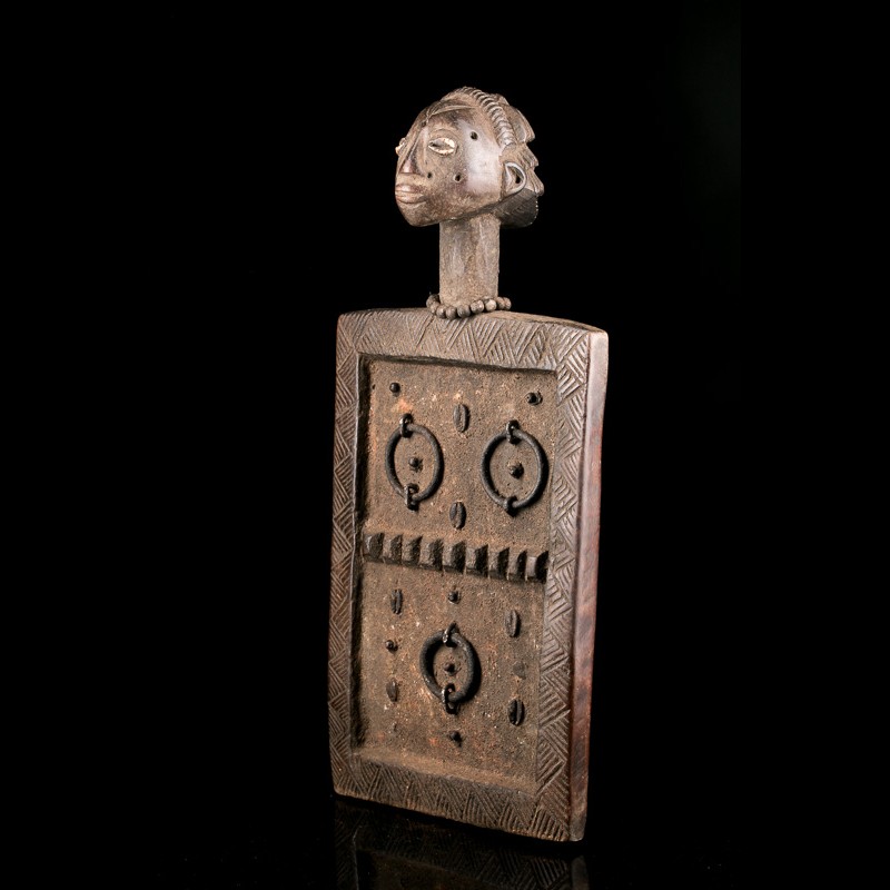 Luba Lukasa memory board Congo - Auctions African Art Gallery