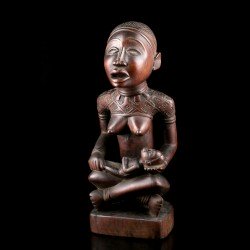 Kongo Phemba maternity figure