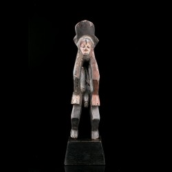 Statuette africaine de pendu Ofika Mbole art africain d'Afrique noire