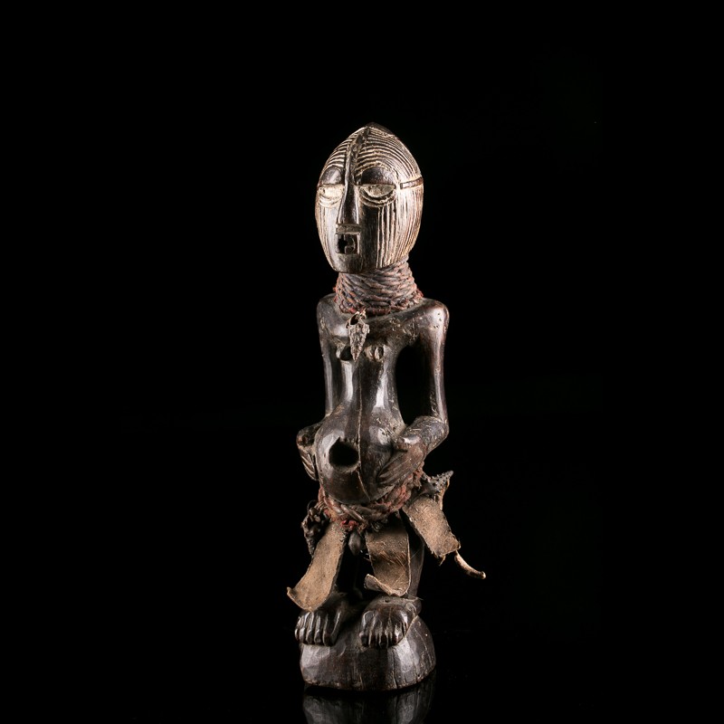 African Nkishi figure from Songye ethnic group in Congo