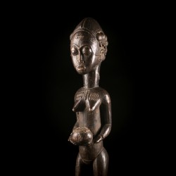 Statue africaine Baoulé