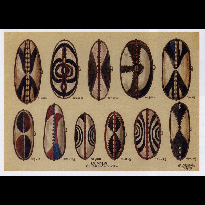 bouclier africain Art et Artisanat africain