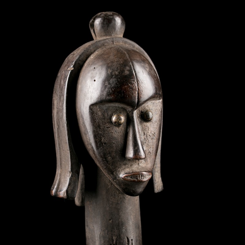 Fang Angokh Nlo reliquary head - African byeri from Gabon african art ...