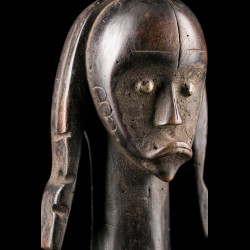 Fang Byeri Angokh Nlo reliquary head Gabon - African Art Gallery