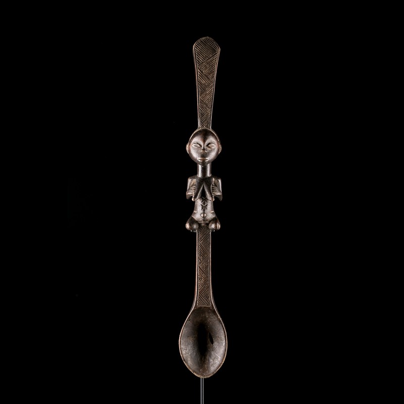 Figurative Luba Spoon