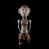 Statue africaine représentant un ancêtre Hemba Luba, art africain du Congo
