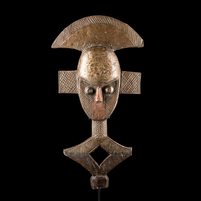 Statue africaine de gardien de reliquaire Mbulu Ngulu venant des Bakota Statue africaine de gardien de reliquaire Mbulu Ngulu venant des Bakota