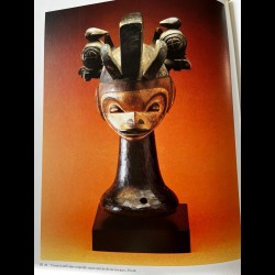Masque cimier africain Idoma Ungulali collection Alain Dufour