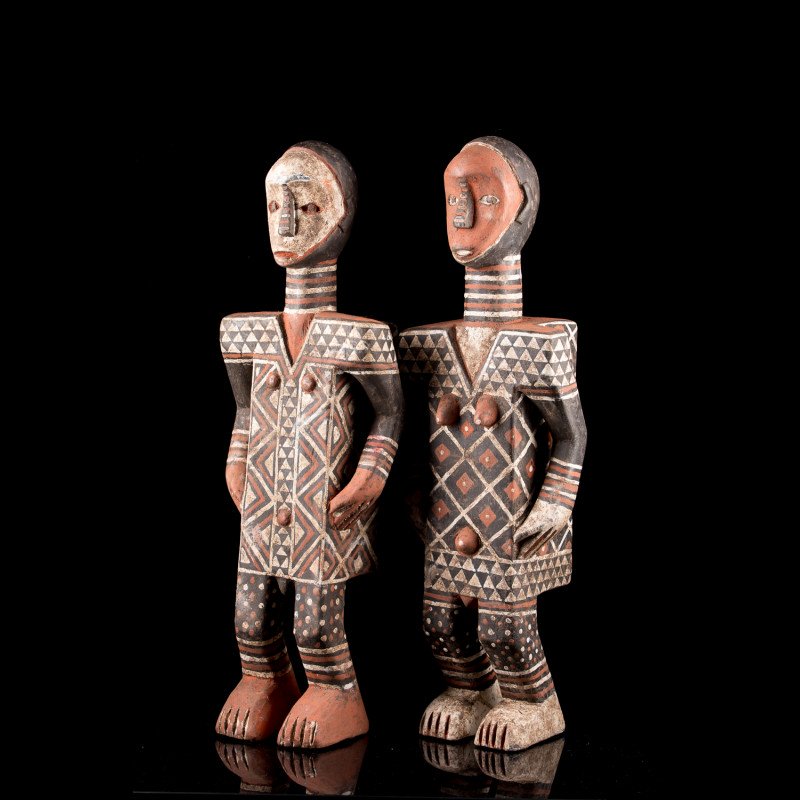 Rares reliquaires africains Efomba Nkundu Ngata