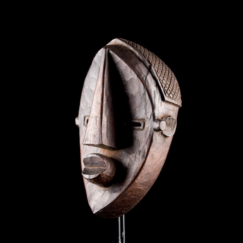Authentique masque africain Lwalwa