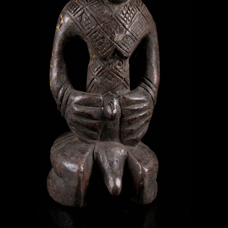 Bushoong Chief figure - Ndengese Kuba Bushoong - Congo - traditional african art ...