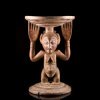 Ancien tabouret Kihona ou Kipona Luba