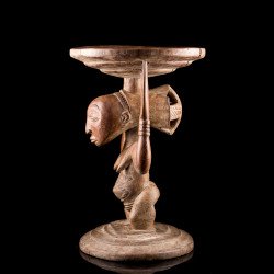 Siège africain Luba collection Bazelaire