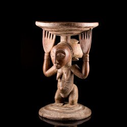 Siège africain atelier du maître de Buli Luba