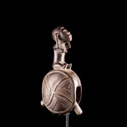 Rare grelot / cloche du peuple bakongo.