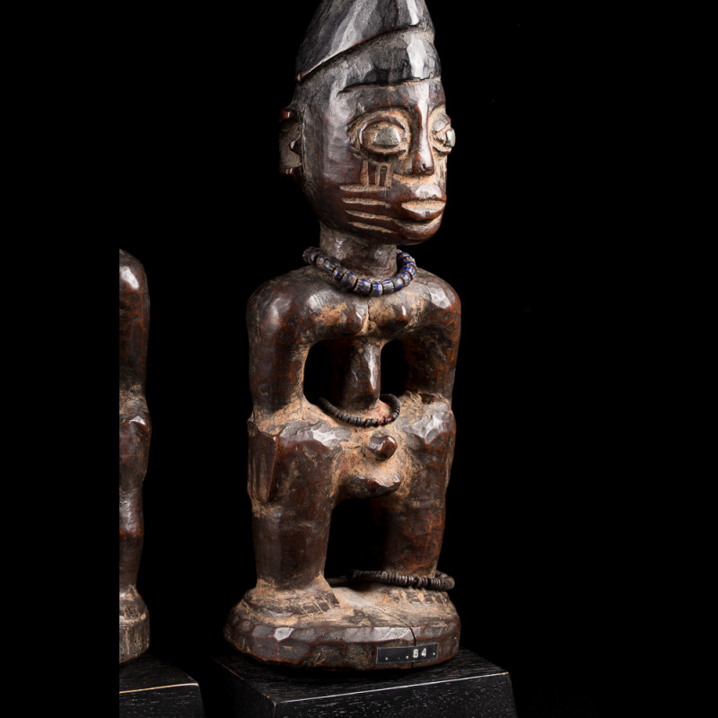 Yoruba Ere Ibeji Twin Figures African Art From Nigeria Oke Iho Oyo