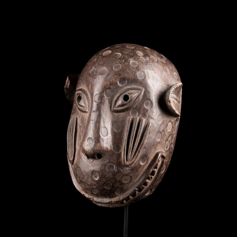 Edo leopard head
