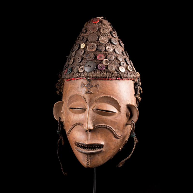 Chokwe mwana pwo mask from Angola